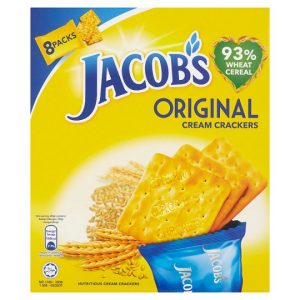 Jacobs Original Cream Crackers 8 Packs 240g Asiansnacks