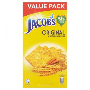 Jacobs Original Cream Crackers Value Pack 360g Asiansnacks