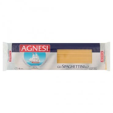 Agnesi Spaghettini No.2 Pasta 500g – AsianSnacks